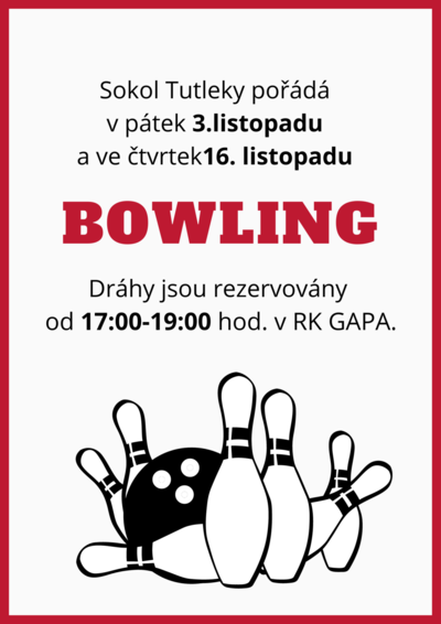 Tmavě Modrý a Zelený Bowling Párty Plakát (3).png
